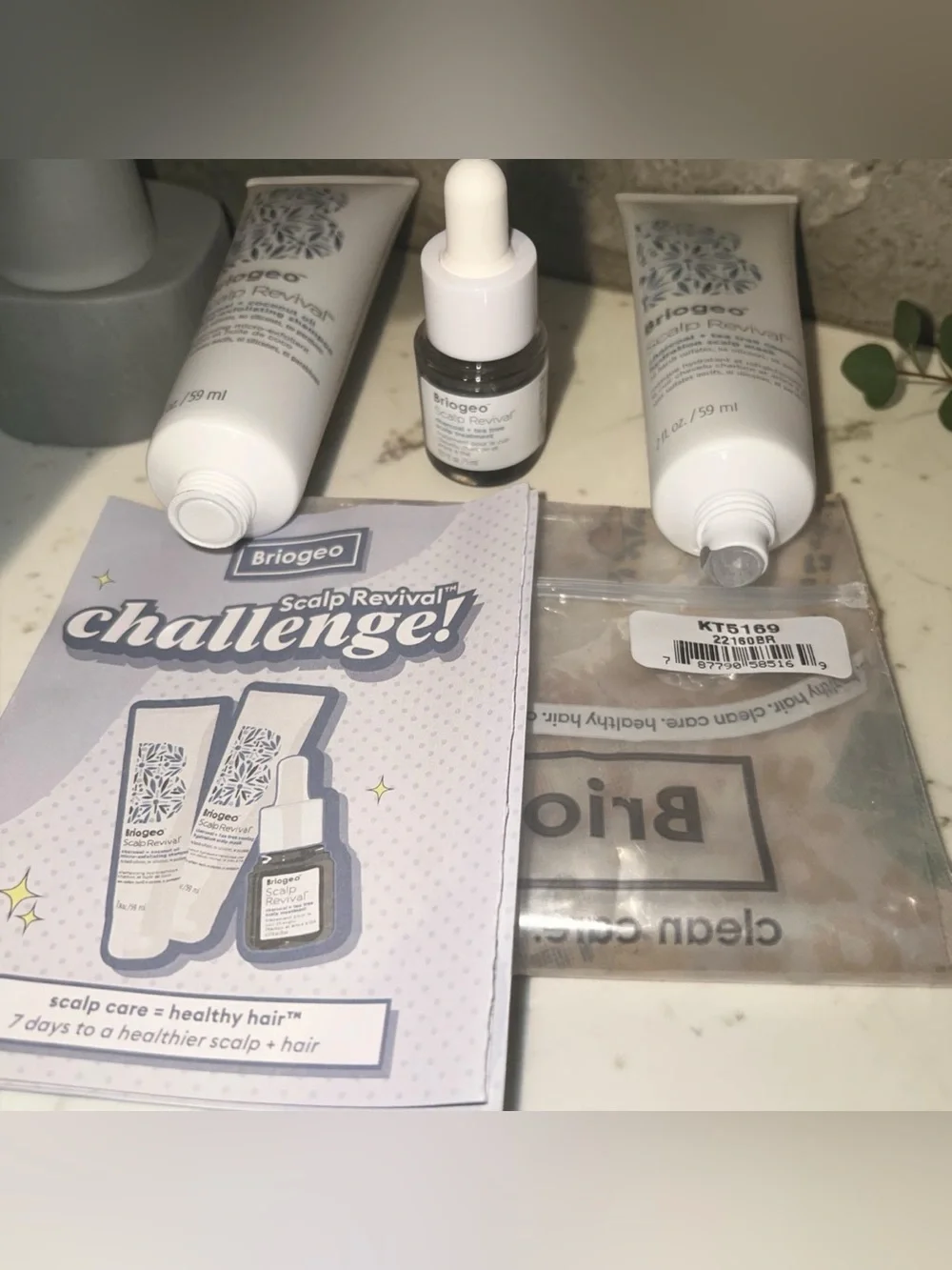 Briogeo Scalp Revival 7-Day Challenge Travel Kit – New